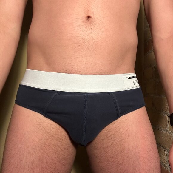 RESQME Men's Underwear Brief - Blue (MSRP $70) - Picture 4 of 8